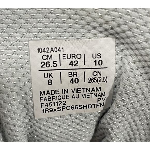 Asics Gel-Challenger 12 Women’s Size 10 Tennis Court Shoes White Silver-1042A041 - Picture 10 of 10